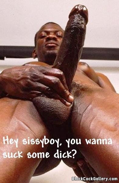 Yes I Want Your Big Black Dick In My Mouth And Sissy Slut Hairless Asshole I Am Your Sex Slave